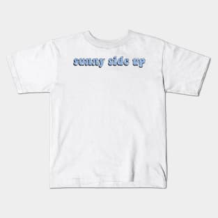 Sunny Side Up Surfaces Kids T-Shirt